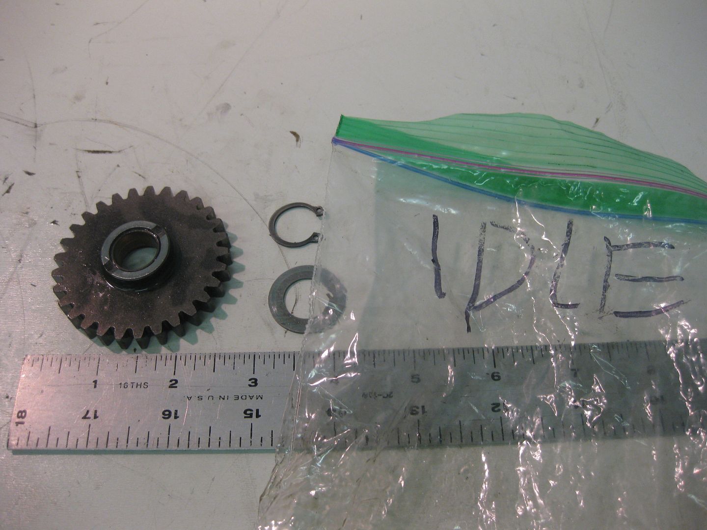 新入荷 VINTAGE TRAIL 100 DS DS100 SUZUKI 1978 MOTOR IDLER IDLE KICK パーツ